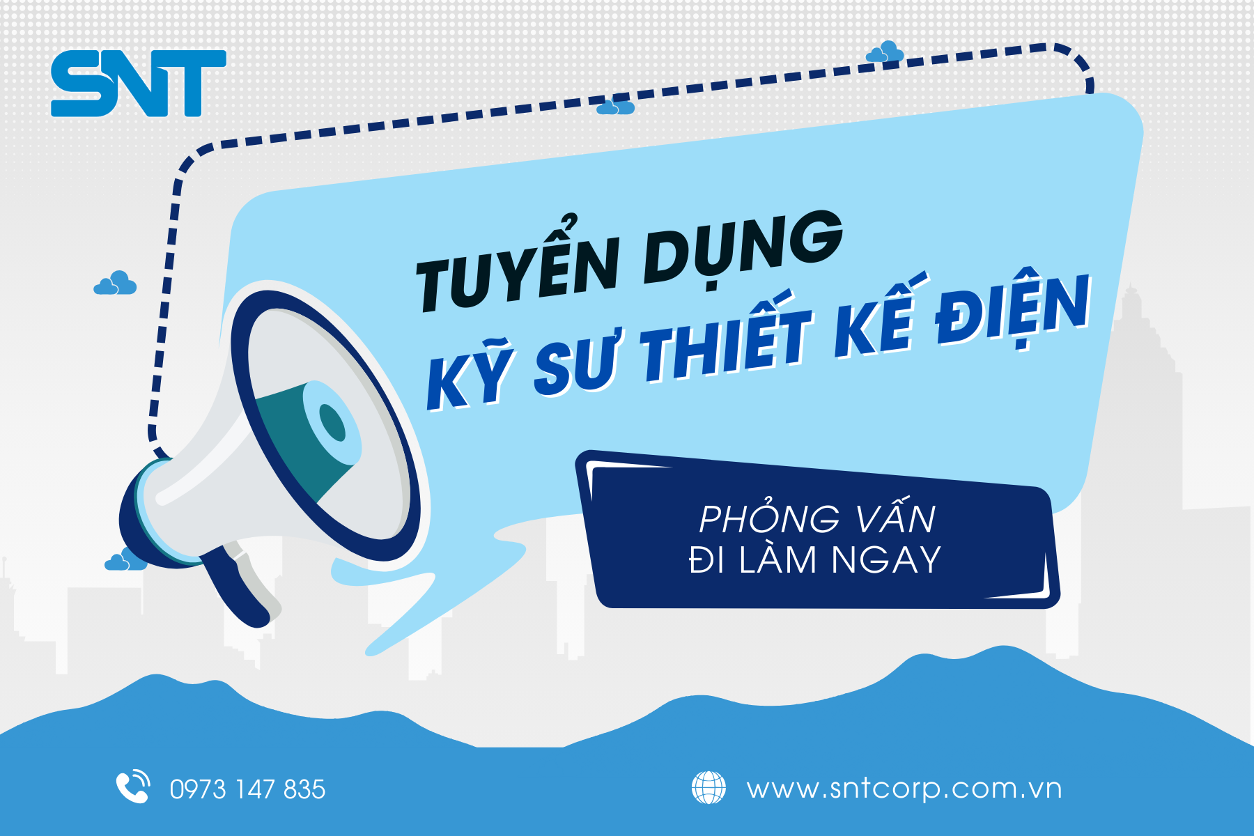 SNT TUYỂN DỤNG KỸ SƯ THIẾT KẾ ĐIỆN